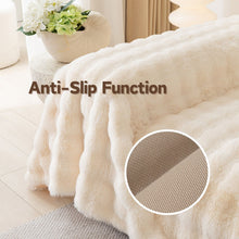 Load image into Gallery viewer, Non-Slip Faux Rabbit Fur Sofa Covers
