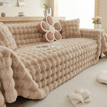 Load image into Gallery viewer, Non-Slip Faux Rabbit Fur Sofa Covers
