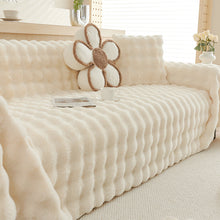 Load image into Gallery viewer, Non-Slip Faux Rabbit Fur Sofa Covers
