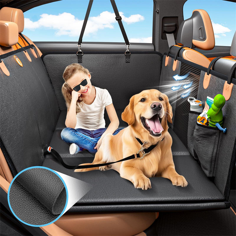 Waterproof Dog Car Seat Cover for Back Seat