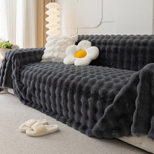 Load image into Gallery viewer, Non-Slip Faux Rabbit Fur Sofa Covers
