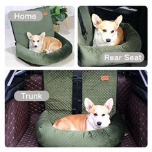 Load image into Gallery viewer, Large Dog Car Seat with Two Safety Buckles
