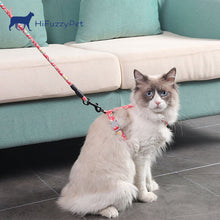 Load image into Gallery viewer, HiFuzzyPet Soft Adjustable Cat Harness and Leash Set
