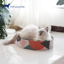 Load image into Gallery viewer, HiFuzzyPet Durable Cat Scratcher Cardboard Bed &amp; Lounger
