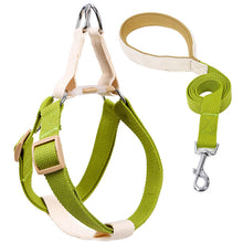 Load image into Gallery viewer, HiFuzzyPet Adjustable Nylon No Pull Dog Harness &amp; Leash
