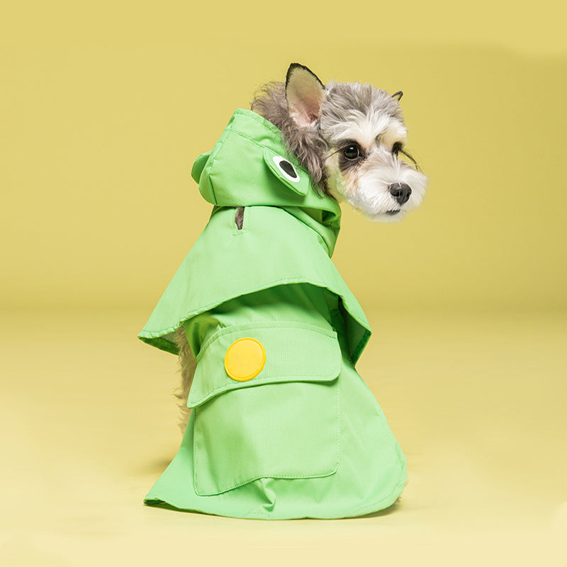 HiFuzzyPet Cute Cloak Puppy Raincoat