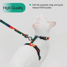 Load image into Gallery viewer, HiFuzzyPet Easy Control Cat Harness and Leash Set for Walking
