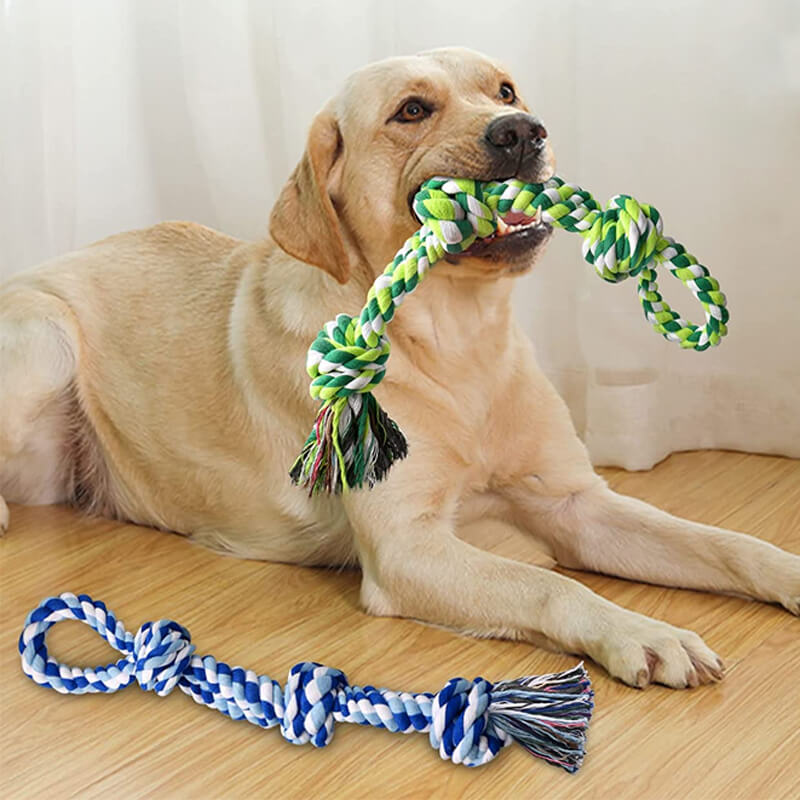 HiFuzzyPet Indestructible Dog Rope Toys for Aggressive Chewers