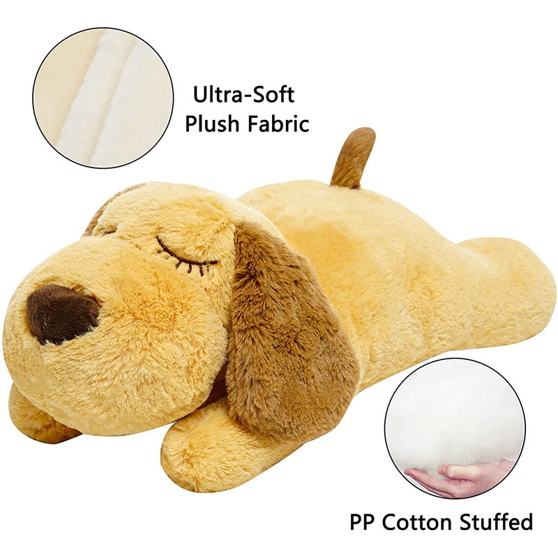 Pet Supplies Calming Stuffed Heartbeat Sleep Aid Behavioral Dog Toy Anxiety  Relief Durable Washable Cute Training