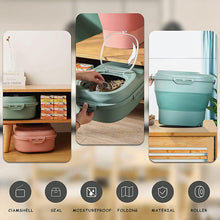 Load image into Gallery viewer, HiFuzzyPet Expandable Large Dog Food Storage Container
