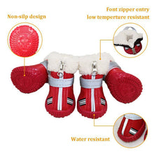 Load image into Gallery viewer, HiFuzzyPet Waterproof Dog Boots for Winter
