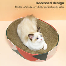 Load image into Gallery viewer, HiFuzzyPet Durable Cat Scratcher Cardboard Bed &amp; Lounger
