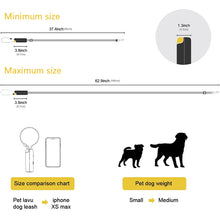 Load image into Gallery viewer, hand free leash for dogs size chart
