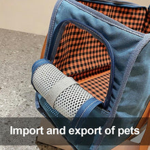 Load image into Gallery viewer, HiFuzzyPet Canvas Cat Carrier Bags with Pocket, Pet Carrier Purse
