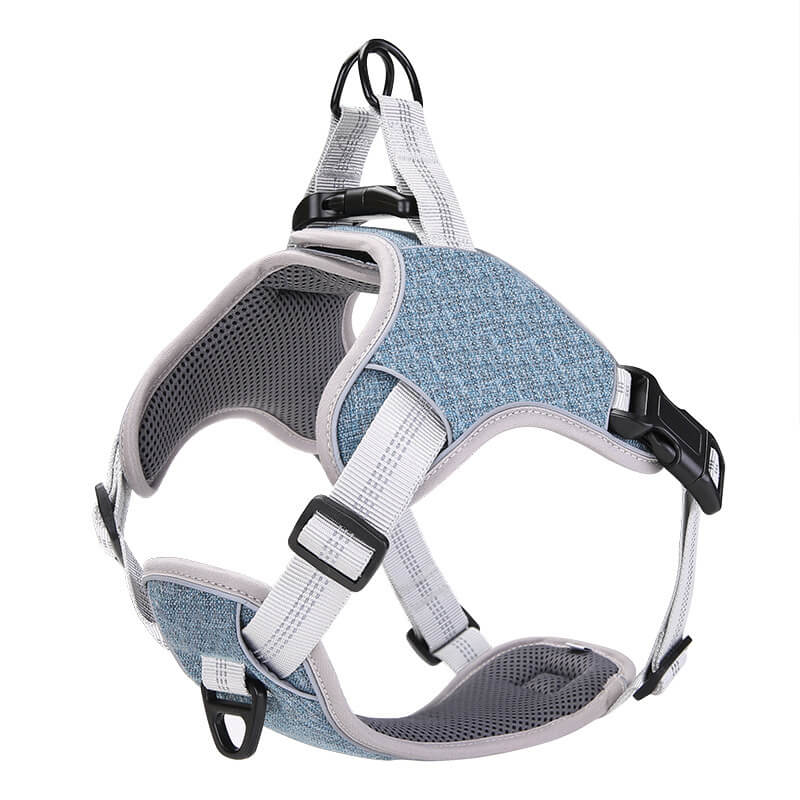 HiFuzzyPet Adjustable Soft Padded Pet Vest Harness