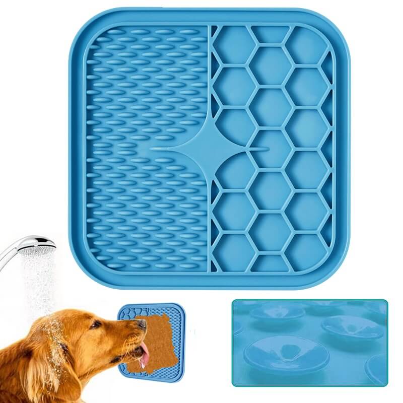Lick Mat for Dogs, Dog Crate Lick Pads Slow Feeder, Lick Pad Crate Training  Toy