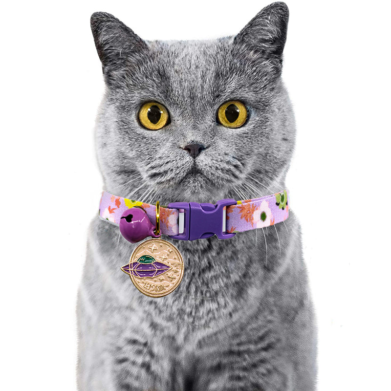 HiFuzzyPet Breakaway Cat Collar with Bell