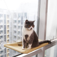 Load image into Gallery viewer, HiFuzzyPet Cat Window Hammock, Space Saving Window Perch for Cats
