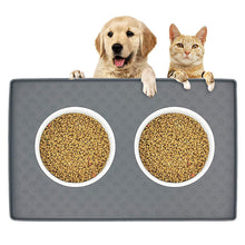 Load image into Gallery viewer, HiFuzzyPet Silicone Waterproof Dog Food Mat
