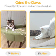 Load image into Gallery viewer, HiFuzzyPet Durable Cat Scratcher Cardboard Bed &amp; Lounger
