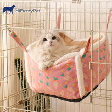 Load image into Gallery viewer, HiFuzzyPet Plush Cat Hammock Bed
