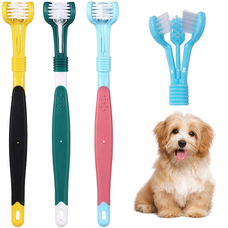 HIFuzzyPet 5/3PCs Toothbrush Care Dog Cat Cleaning Mouth