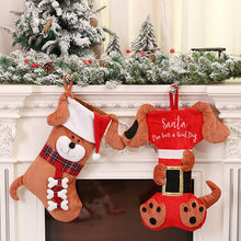 Load image into Gallery viewer, dog bone Christmas stockings 
