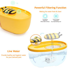 Load image into Gallery viewer, bee cat water fountain funcation
