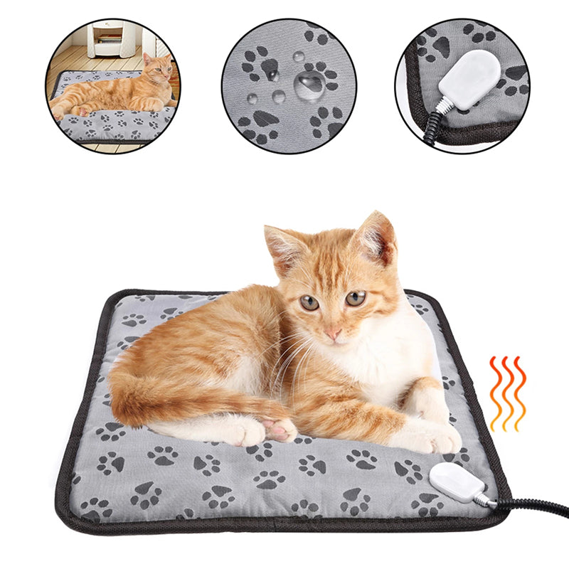 HiFuzzyPet Electric Heating Pad for Pets Indoor Warming Mat