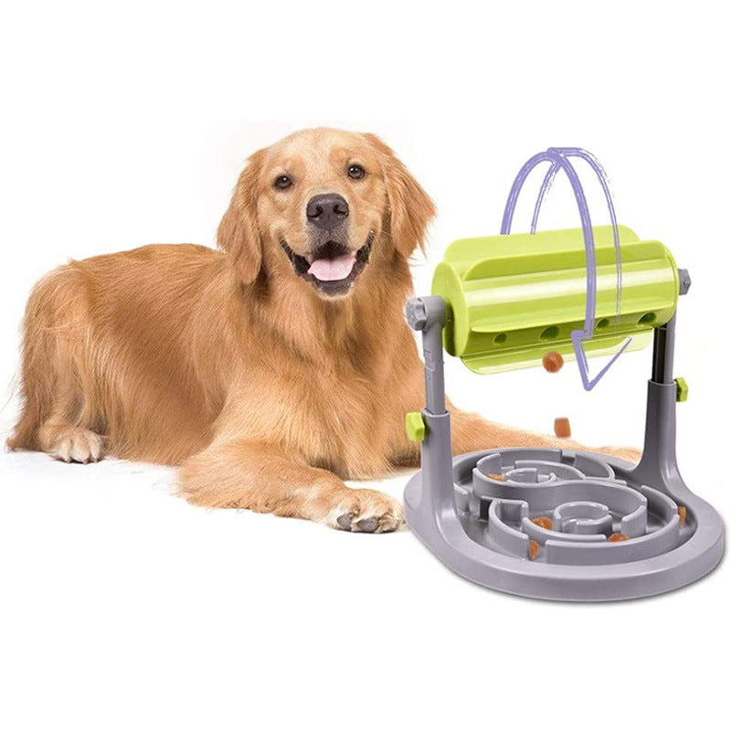 Non-Slip Interactive Slow Feeder Dog Puzzle, Food & Treat Training Toy for  All Dog Sizes & Cats