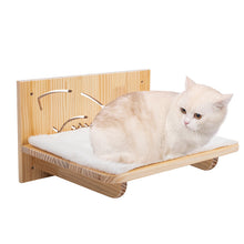 Load image into Gallery viewer, HiFuzzyPet Wall Mounted Cat Shelf for Playing, Climbing
