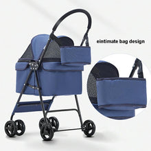 Load image into Gallery viewer, HiFuzzyPet Lightweight Dog Stroller with Bag

