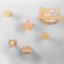 Load image into Gallery viewer, HiFuzzyPet Wall Mounted Cat Shelf for Playing, Climbing
