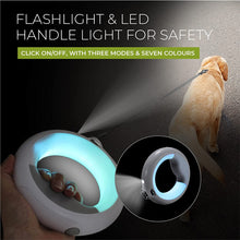 Load image into Gallery viewer, HiFuzzyPet LED Dog Leash with Hidden Garbage Bag Storage
