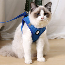 Load image into Gallery viewer, HiFuzzyPet Air Mesh Cat Harness and Leash Set
