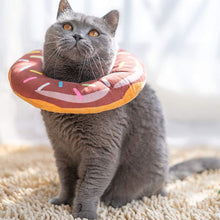 Load image into Gallery viewer, A-brown donut cat cone
