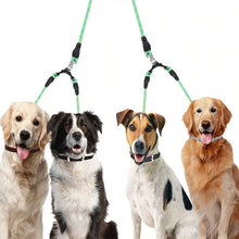 Load image into Gallery viewer, HiFuzzyPet Double Dog Leash With Comfortable Padded Handles
