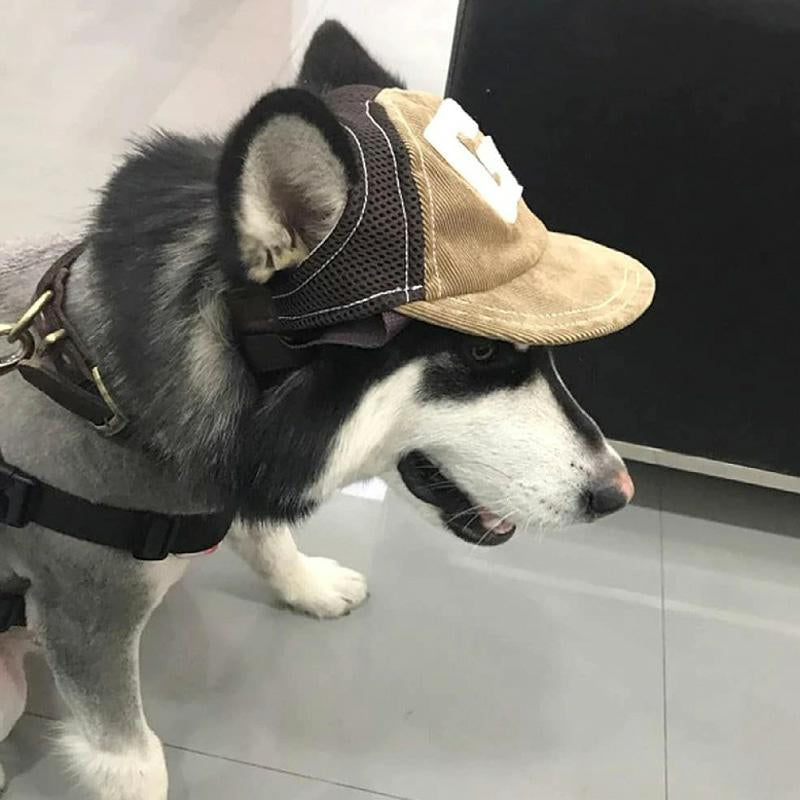 HiFuzzyPet G Pattern Dog Hat Pet Baseball Cap