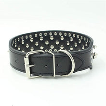 Load image into Gallery viewer, HiFuzzyPet 3pcs Spiked Dog Collars, Pointed Rivets Chest Strap
