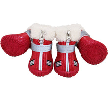 Load image into Gallery viewer, HiFuzzyPet Waterproof Dog Boots for Winter
