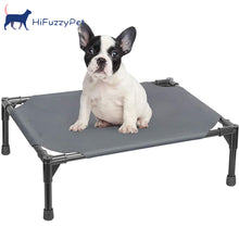 Load image into Gallery viewer, HiFuzzyPet Elevated Dog Bed Dog Cot with Mesh Center
