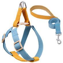 Load image into Gallery viewer, HiFuzzyPet Adjustable Nylon No Pull Dog Harness &amp; Leash
