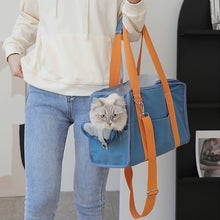 Load image into Gallery viewer, HiFuzzyPet Canvas Cat Carrier Bags with Pocket, Pet Carrier Purse
