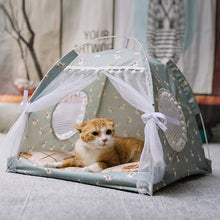 Load image into Gallery viewer, HiFuzzyPet Stylish Sunshade Pet Cats Tent Bed
