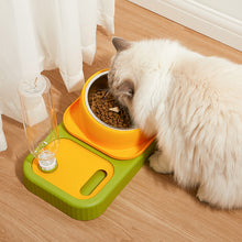 Load image into Gallery viewer, HiFuzzyPet Cat Bowls Water and Food Bowl Set, 2 in 1
