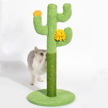 Load image into Gallery viewer, HiFuzzyPet Detachable Cactus Cat Scratch Post
