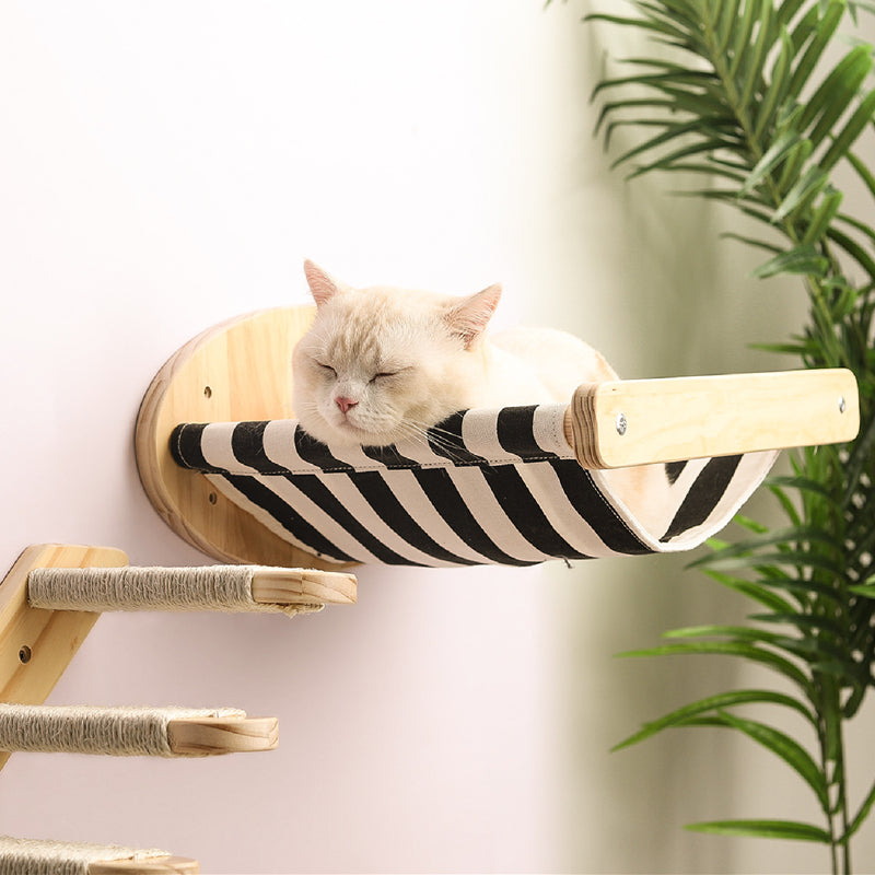 HiFuzzyPet Cat Wall Shelves, Four Step Cats Stairway